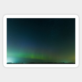 Aurora Borealis in summer Sticker